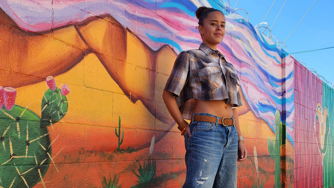 90's Vibe Crop Top Snappie