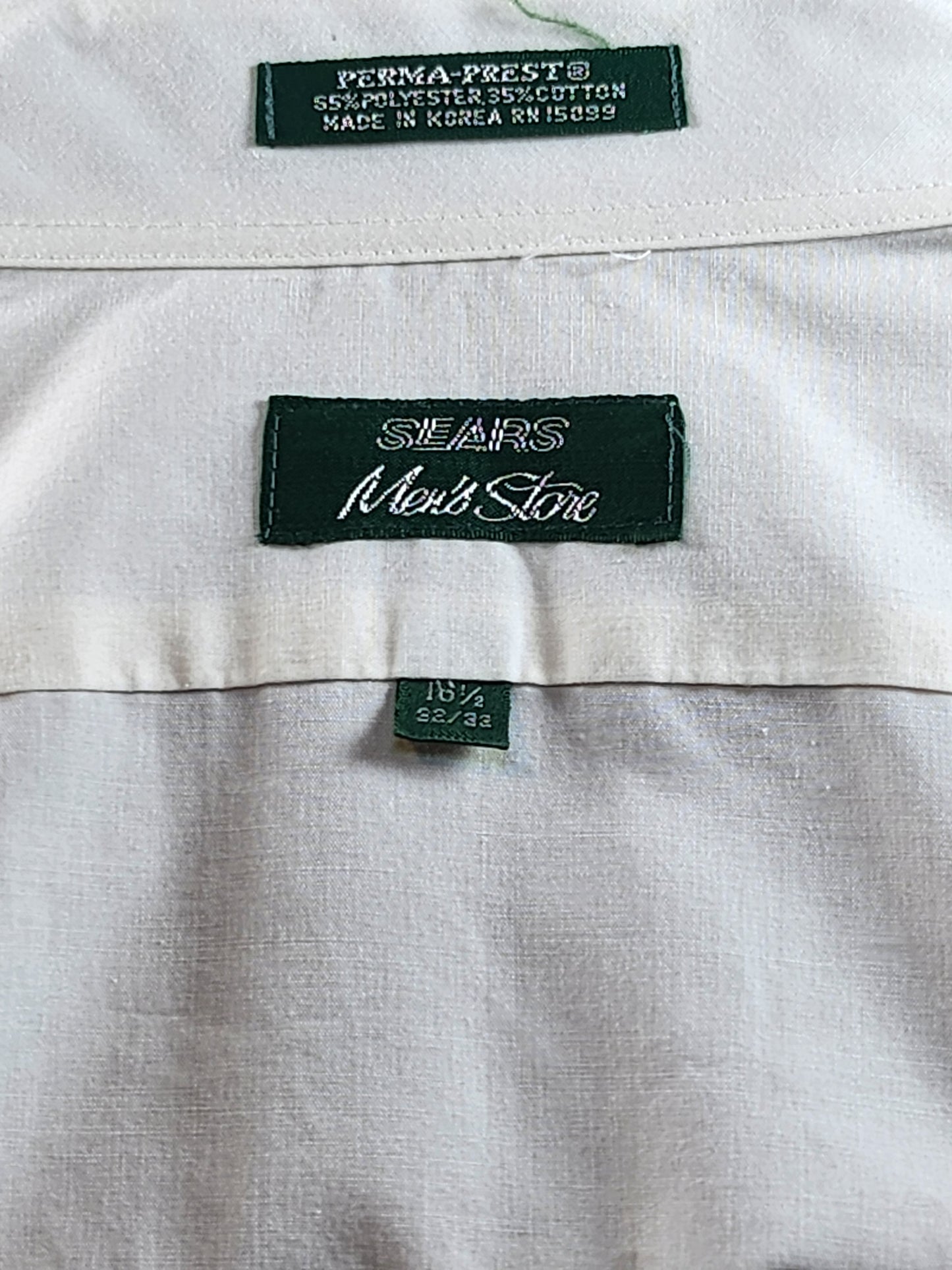 Sear's Vintage Light Weight Dress Shirt