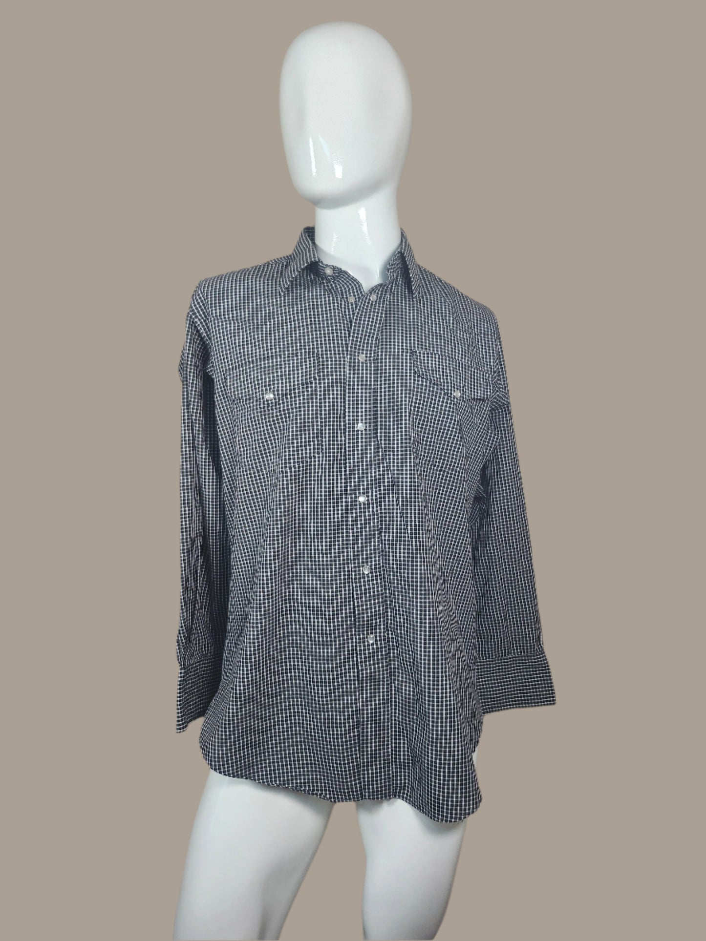 Flying R Ranchwear Vintage Medium Weight Pearl Snap Shirt