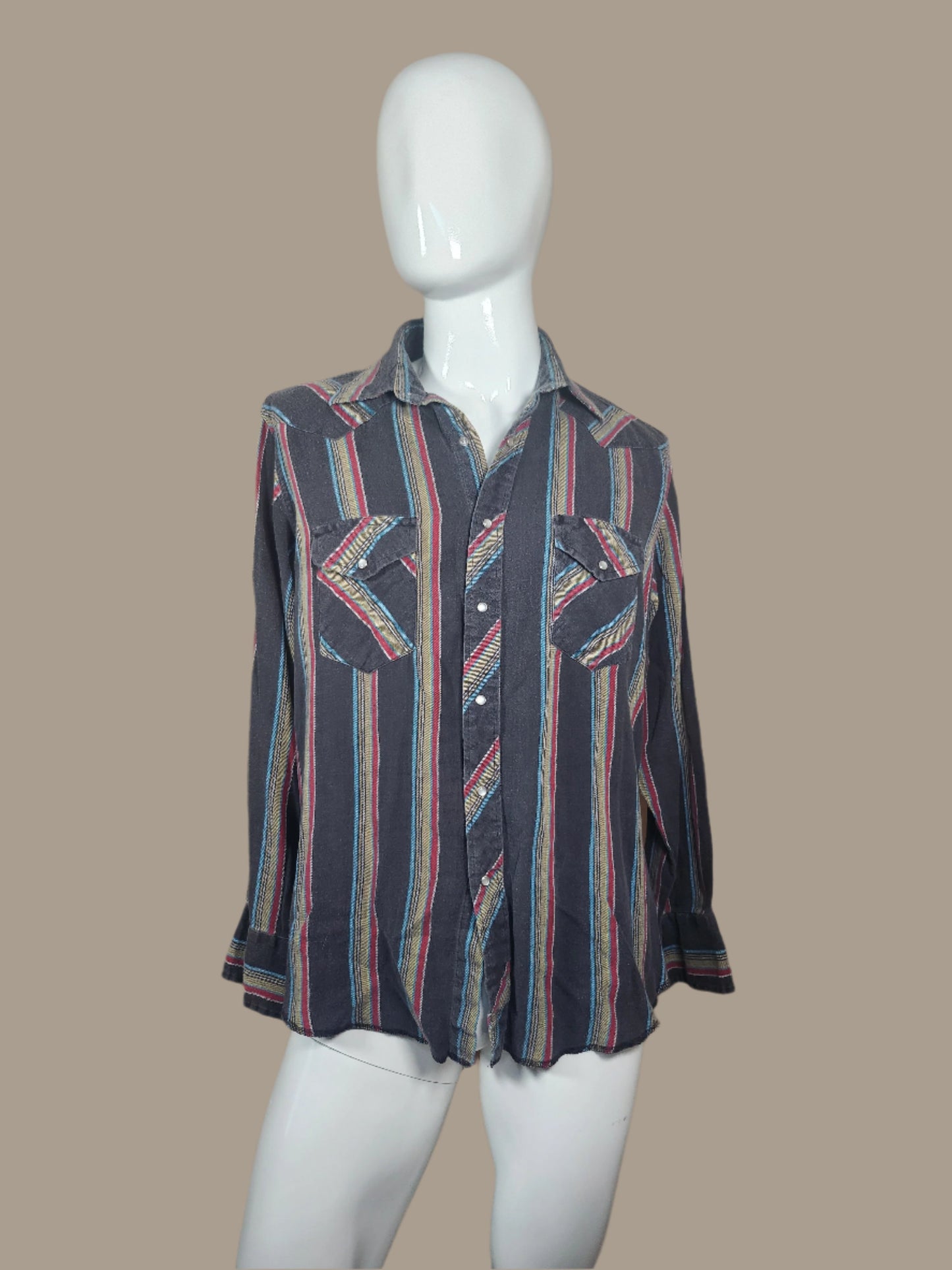 Wrangler Vintage Medium Weight Pearl Snap Shirt