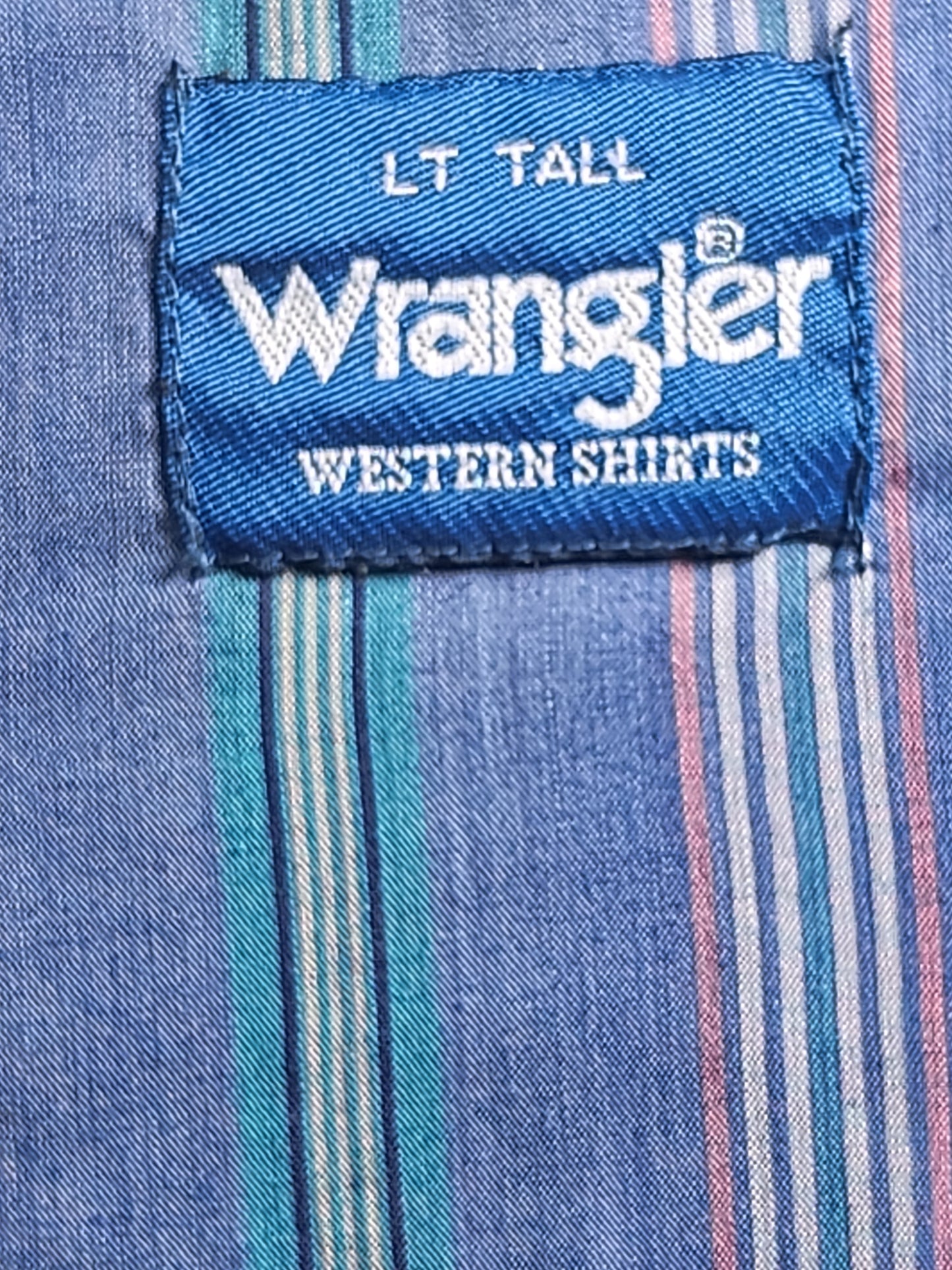 Wrangler Vintage Light Weight Pearl Snap Shirt