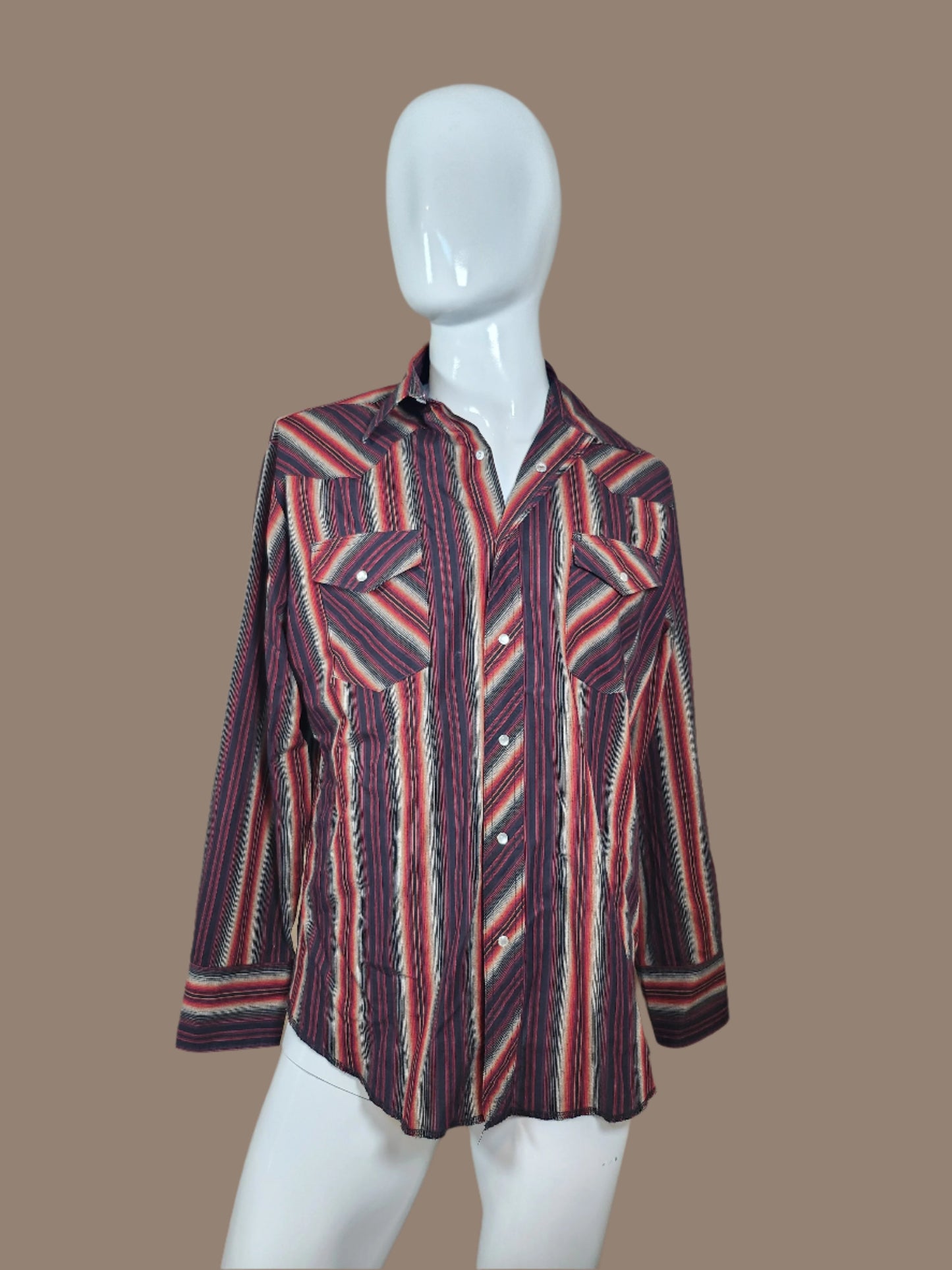 Wrangler Vintage Medium Weight Pearl Snap Shirt