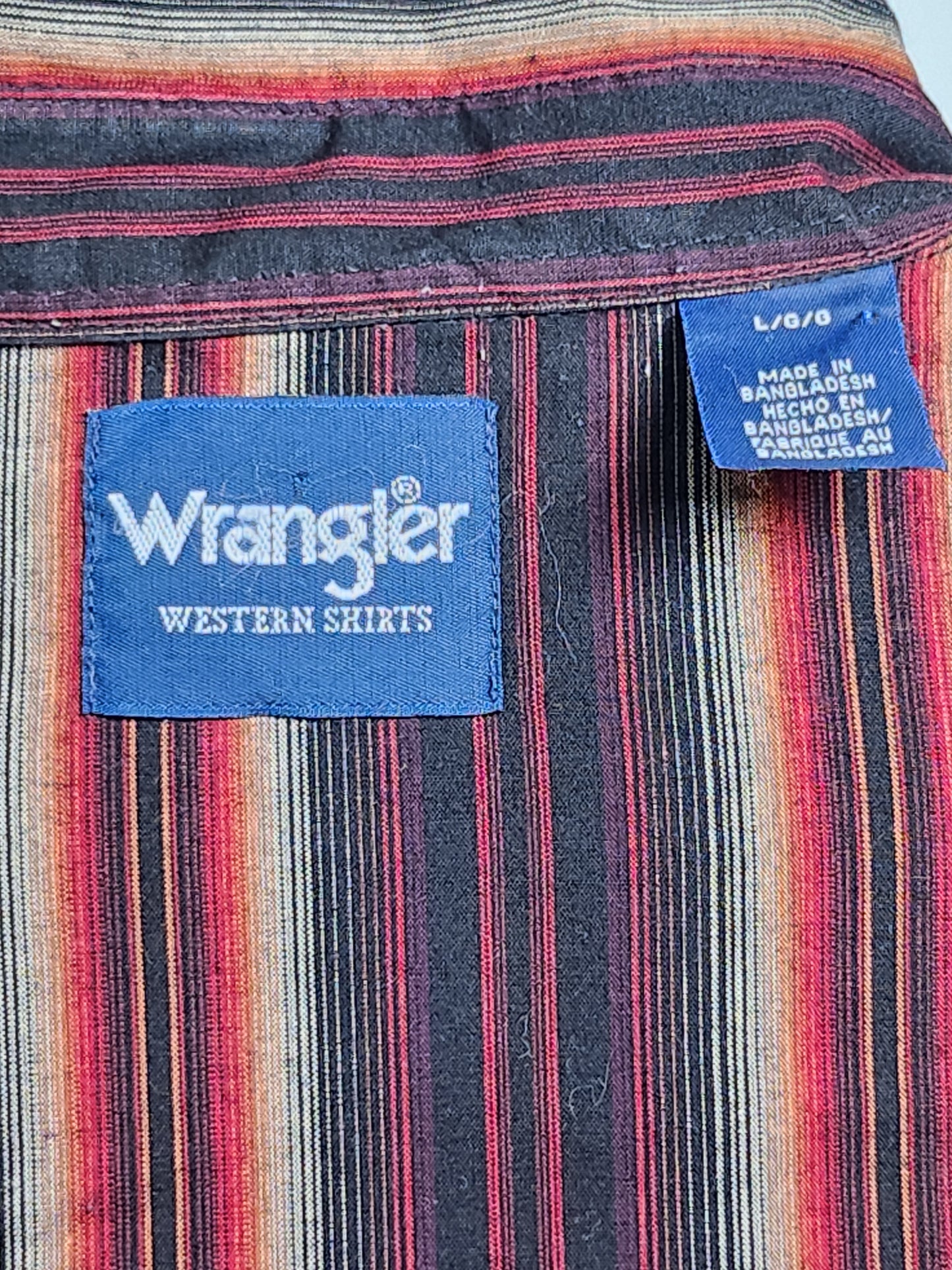 Wrangler Vintage Medium Weight Pearl Snap Shirt