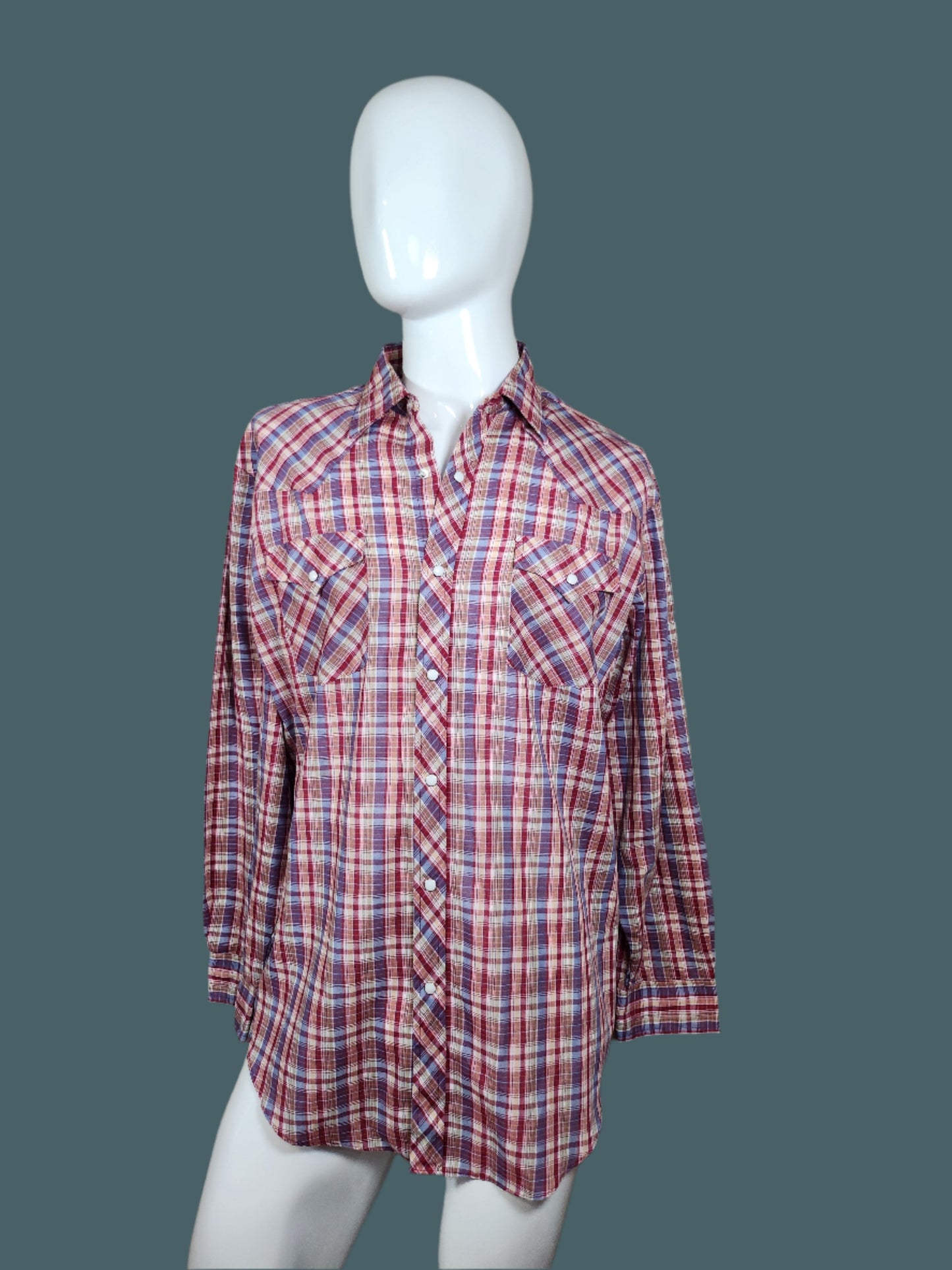 Montgomery Ward Vintage Light Weight Dress Shirt