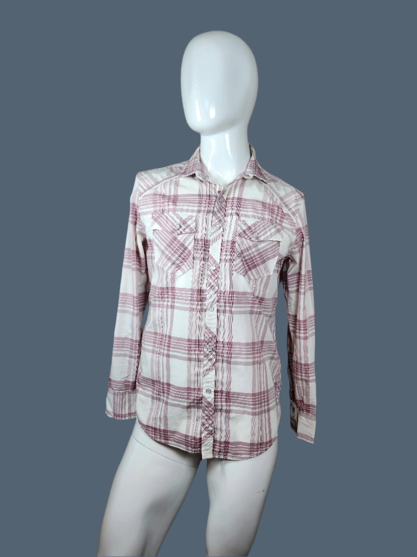 INC Light Weight Pearl Snap Shirt