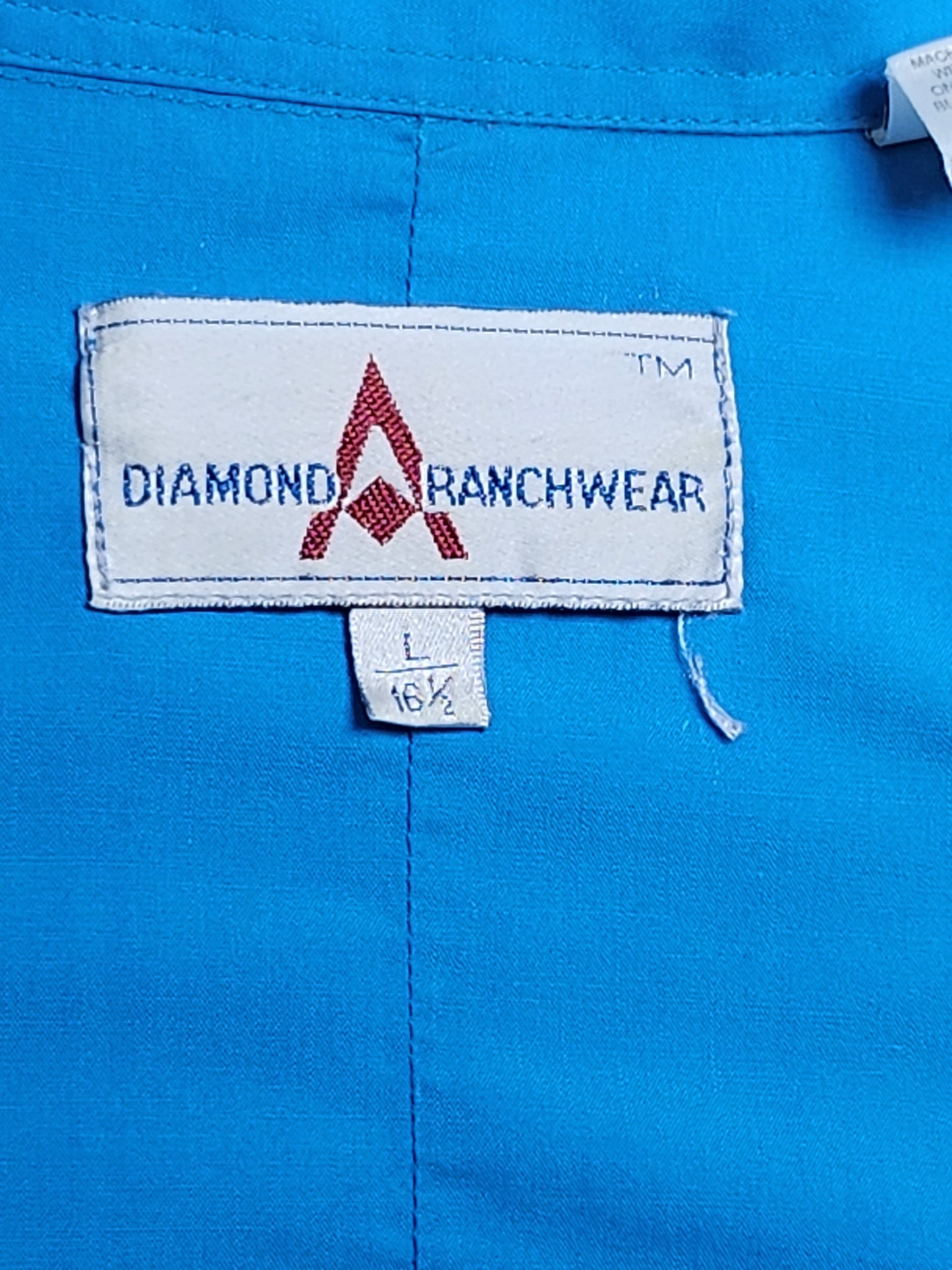 Diamond Ranchwear Vintage Medium Weight Pearl Snap Shirt