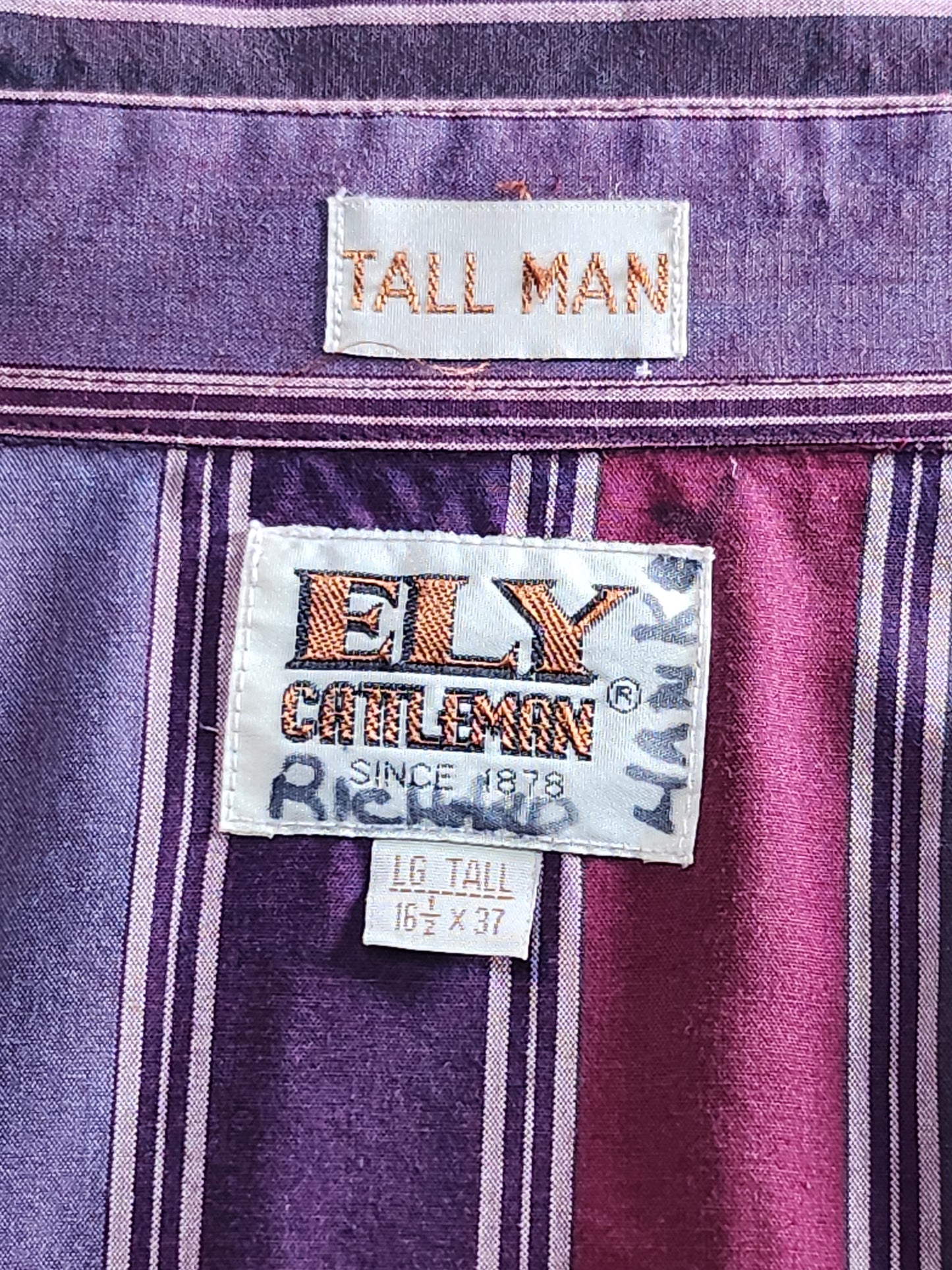 Ely Cattleman Vintage Light Weight Pearl Snap Shirt