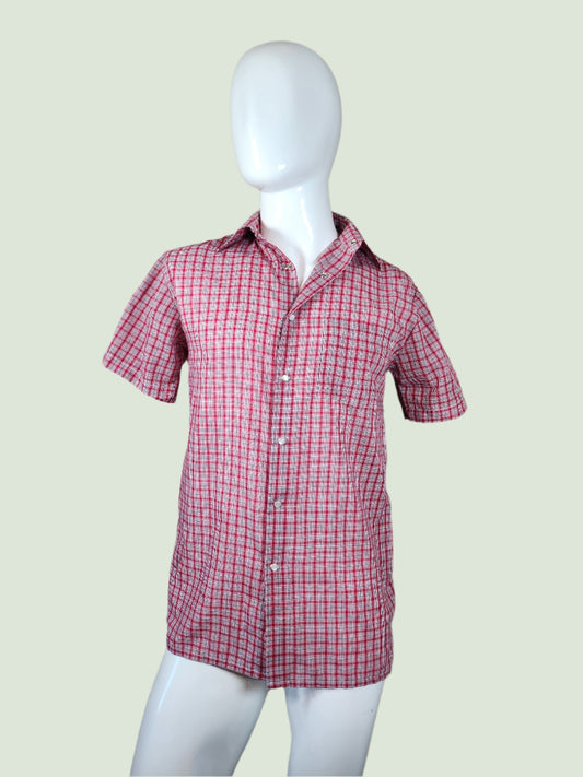 Duke Haband Light Weight Untucked Pearl Snap Shirt