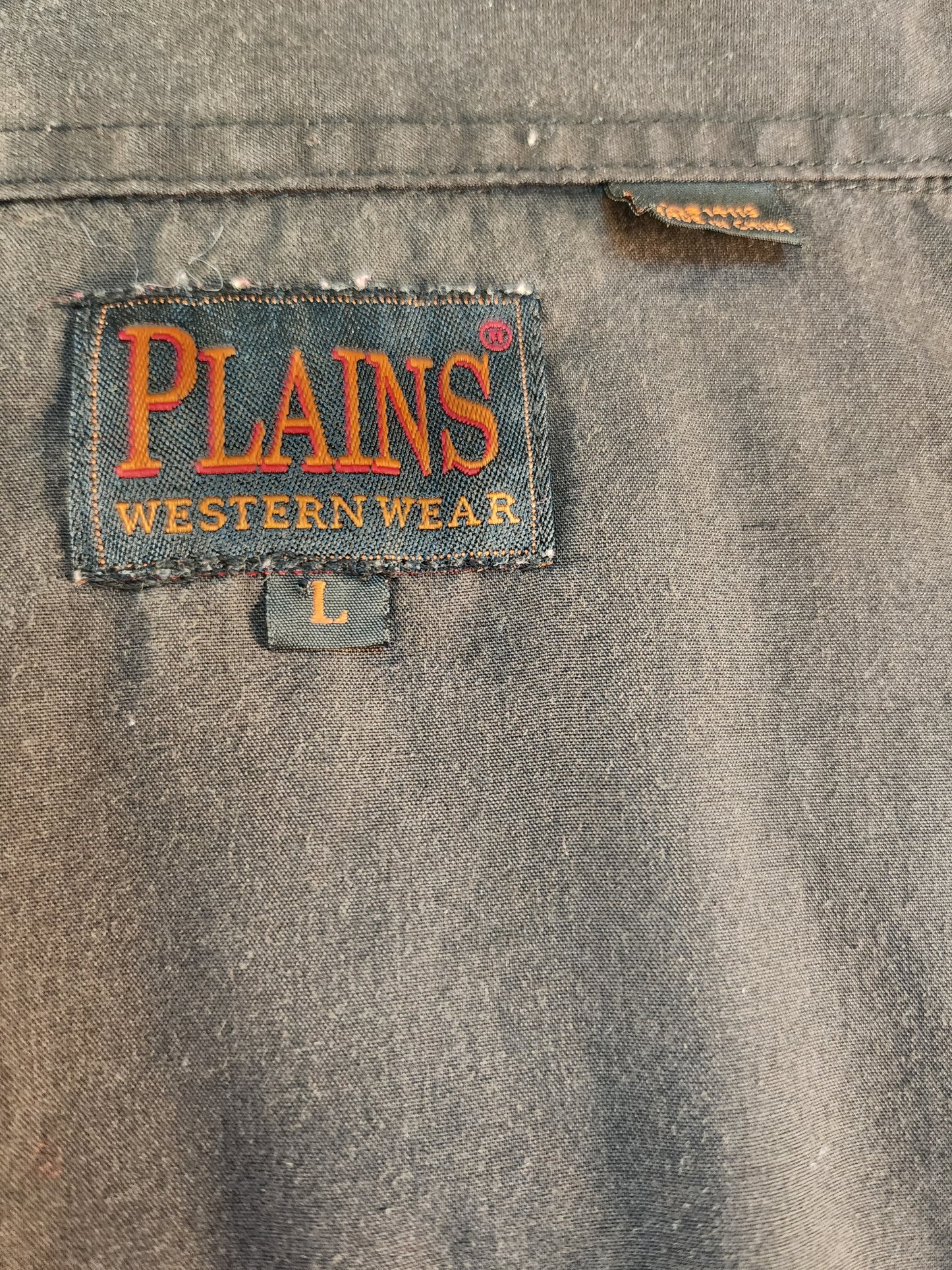 Plains Western Wear Medium Weight Pearl Snap Shirt