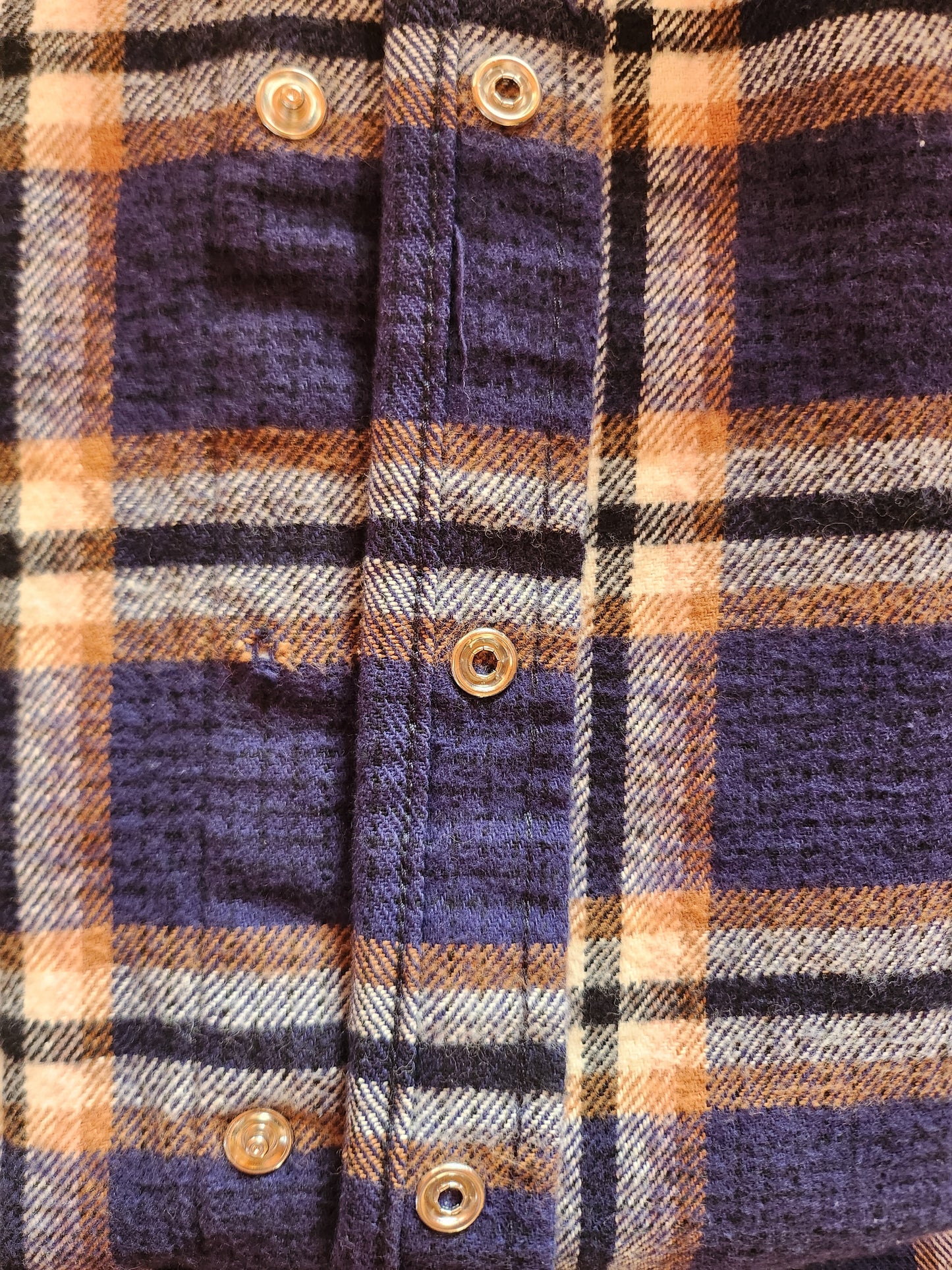 Ely Cattleman Vintage Heavy Weight Flannel Pearl Snap Shirt